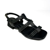 Sandália Salto 3 cm - Preto