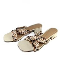 Tamanco Salto 3cm - Off White