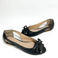 Sapatilha Laço Aberta - Preta