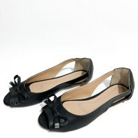 Sapatilha Laço Aberta - Preta