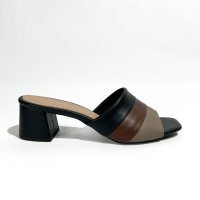 Tamanco Salto Bloco - Tricolor