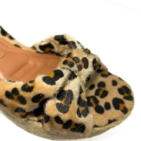 Sandália Meia Pata Aveludada – Onça