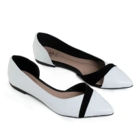 Sapatilha Feminina Cobra Tira Nubuck – Branca