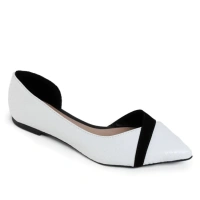 Sapatilha Feminina Cobra Tira Nubuck – Branca